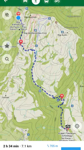 Organic Maps・Offline Map & GPS screenshot 1