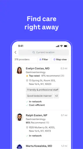 Oscar Health screenshot 2