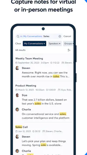 OtterAI Transcribe Voice Notes screenshot 4