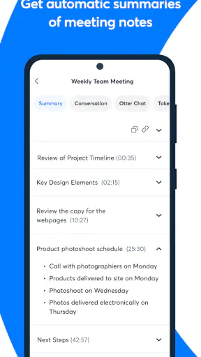 OtterAI Transcribe Voice Notes screenshot 7