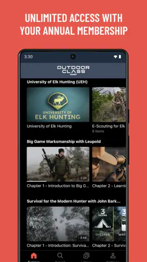 OutdoorClass: Hunting Courses screenshot 3
