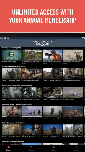 OutdoorClass: Hunting Courses screenshot 7