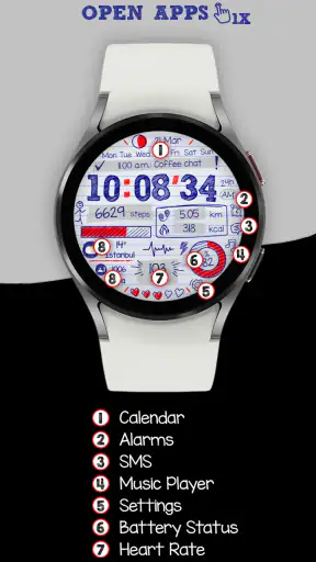 Paper of Time - Watch Face screenshot 5