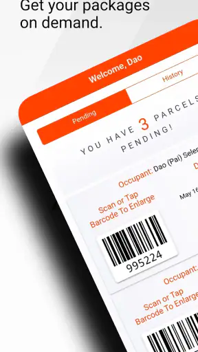 Parcel Pending screenshot 1