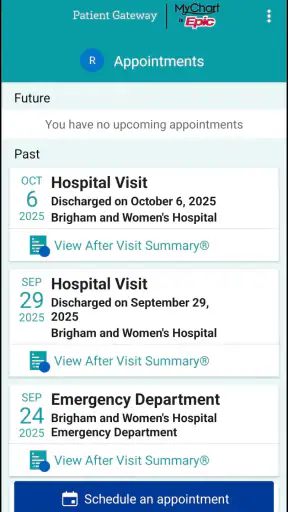 Patient Gateway screenshot 3