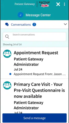 Patient Gateway screenshot 4