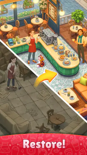 Paws & Pastries: Merge Café screenshot 4