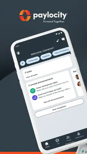 Paylocity screenshot 1
