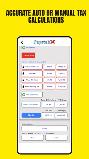 Paystub Generator: Paycheck screenshot 10