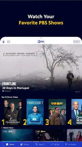 PBS: TV Shows & Documentaries screenshot 12