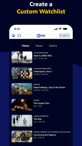 PBS: TV Shows & Documentaries screenshot 8