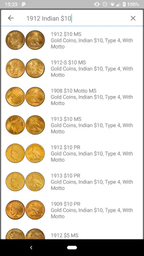 PCGS CoinFacts - U.S. Coin Val screenshot 7