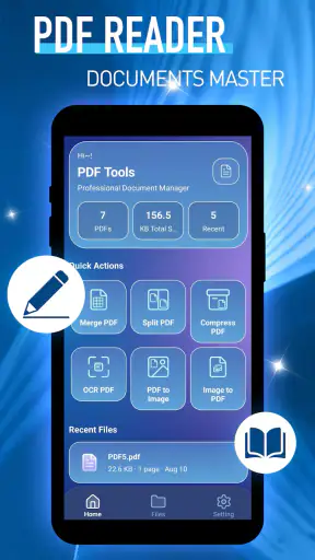 PDF Reader: Documents Master screenshot 1