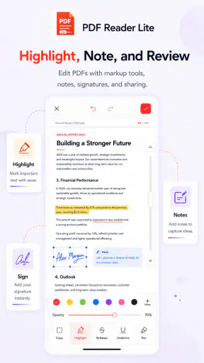 PDF Reader Lite - Fast Viewer screenshot 3
