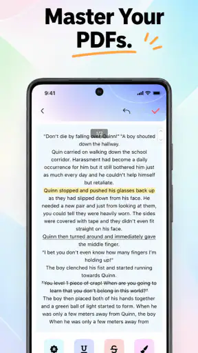 PDF Reader-Swift Doc Converter screenshot 2
