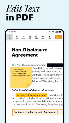 pdfFiller Edit, fill, sign PDF screenshot 10