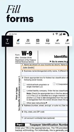 pdfFiller Edit, fill, sign PDF screenshot 3
