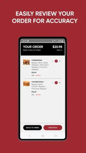 Penn Station Sandwiches screenshot 6