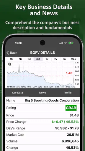 PennyGems: Screen Penny Stocks screenshot 4