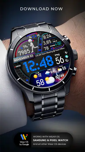 PER23 Digital Watch Face screenshot 6