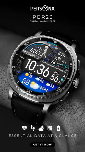 PER23 Digital Watch Face screenshot 9
