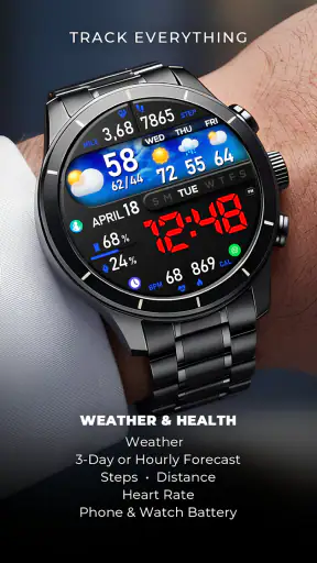 PER8 Digital Watch Face screenshot 11