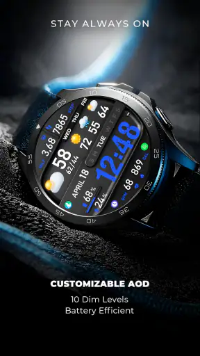 PER8 Digital Watch Face screenshot 4