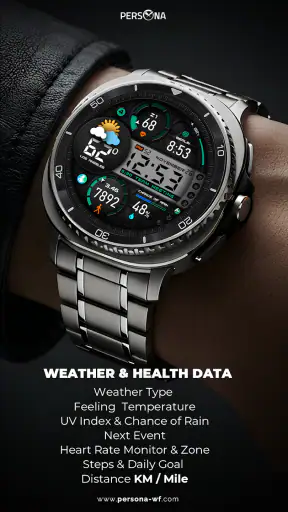 PER9 Sport Watch Face Mesa screenshot 10