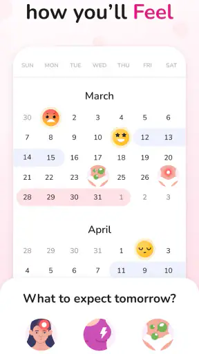 Period Tracker and Calendar screenshot 3