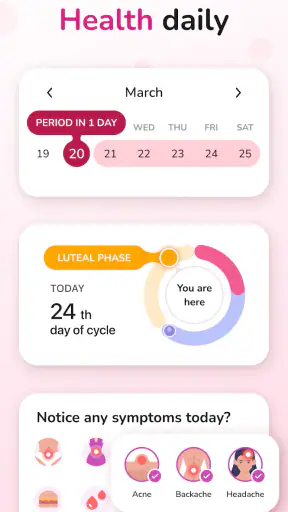 Period Tracker and Calendar screenshot 5