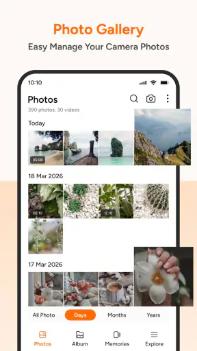 Photo Gallery: Album & Vault screenshot 1