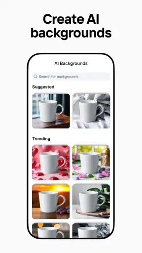 Photoroom AI Photo Editor screenshot