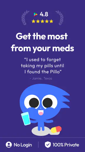 Pillo: Pill Reminder & Alarm screenshot 1