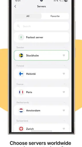 Ping VPN screenshot 2
