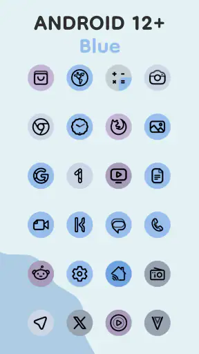 Pix Material Expressive Icons screenshot 8