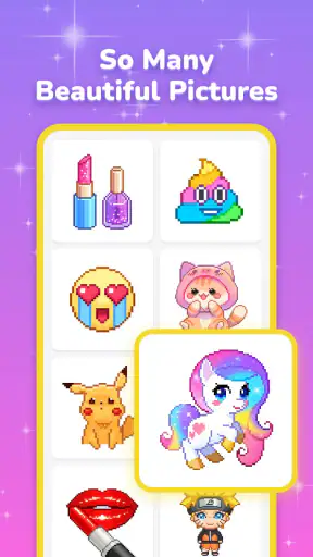 Pixel Coloring-Color by number screenshot 1