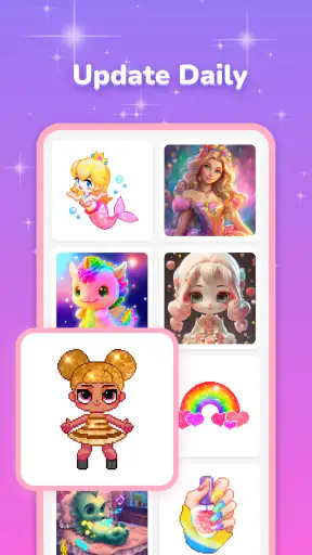 Pixel Coloring-Color by number screenshot 2