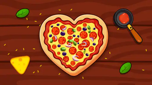 Pizza Maker Kids Cooking Games screenshot 1