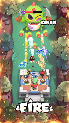 Plants on Fire: Clash & Defend screenshot 10