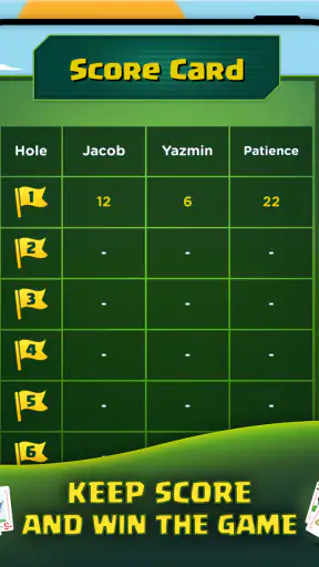 Play Nine: Golf Card Game screenshot 11