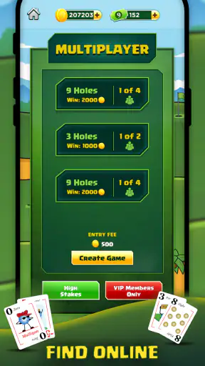 Play Nine: Golf Card Game screenshot 3