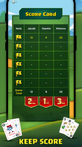 Play Nine: Golf Card Game screenshot 6