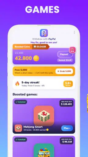Playout: Earn Money screenshot 2