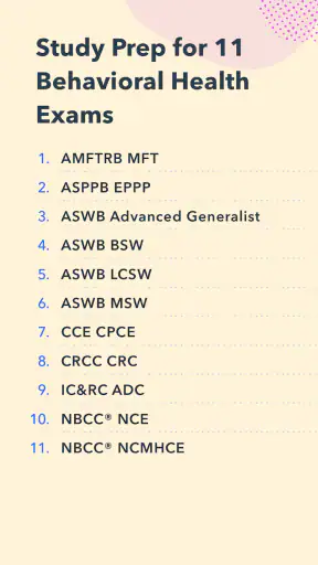 Pocket Prep Behavioral Health screenshot 10