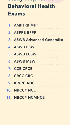 Pocket Prep Behavioral Health screenshot 2
