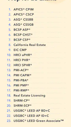 Pocket Prep Professional 2026 screenshot 2