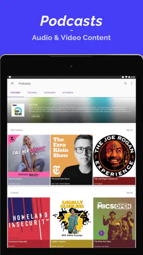 Podcast Player screenshot