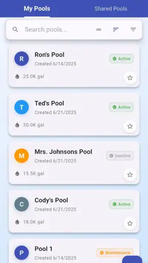 Pool Chemical Calculator screenshot 1