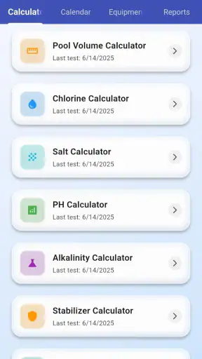 Pool Chemical Calculator screenshot 2