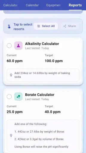 Pool Chemical Calculator screenshot 6